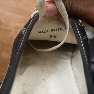 MM6 Maison Martin Margiela Black and White Men's Shoes tabis